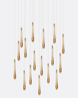 Dewdrop Rectangle Chandelier