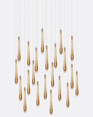 Dewdrop Rectangle Chandelier