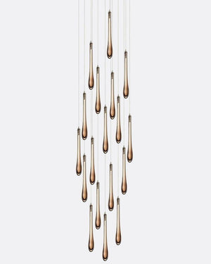 Dewdrop Square Chandelier
