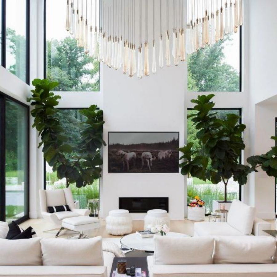 Dewdrop Square Chandelier