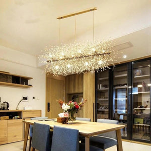 Dandelion Linear Chandelier