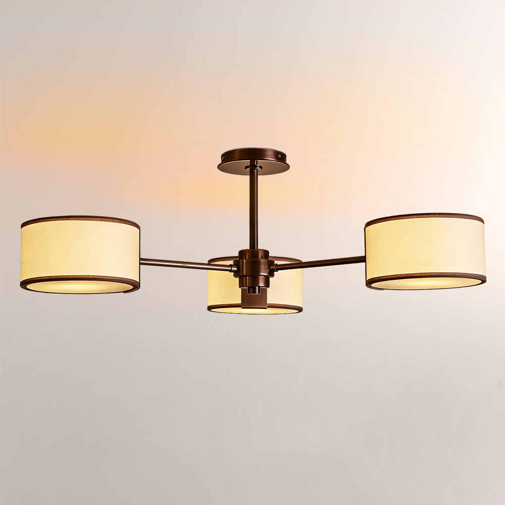 Daphne 3-Light Semi-Flush Mount