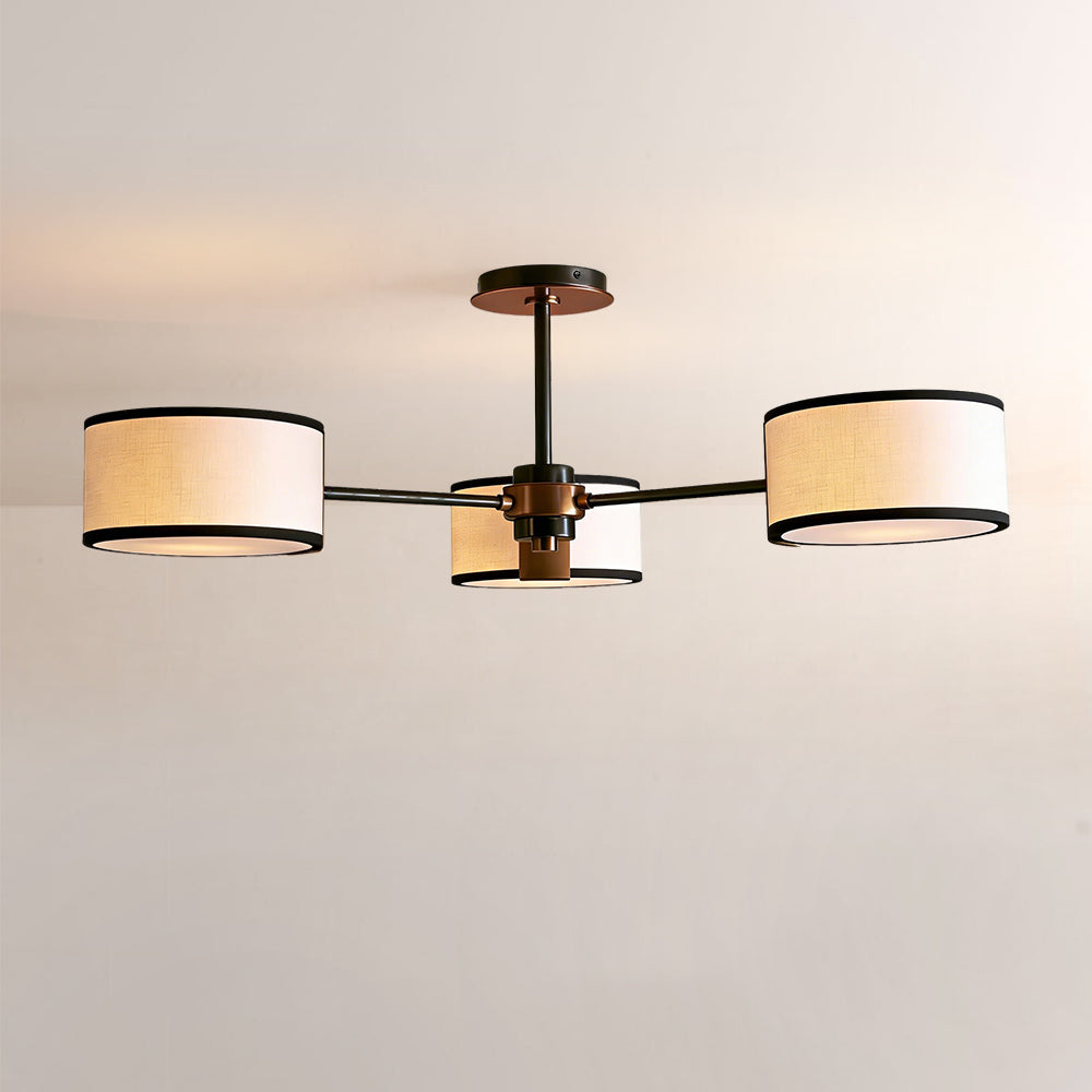 Daphne 3-Light Semi-Flush Mount