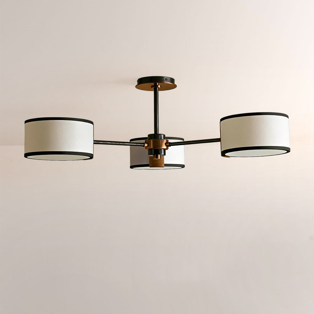 Daphne 3-Light Semi-Flush Mount