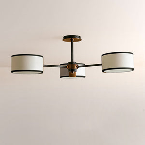 Daphne 3-Light Semi-Flush Mount