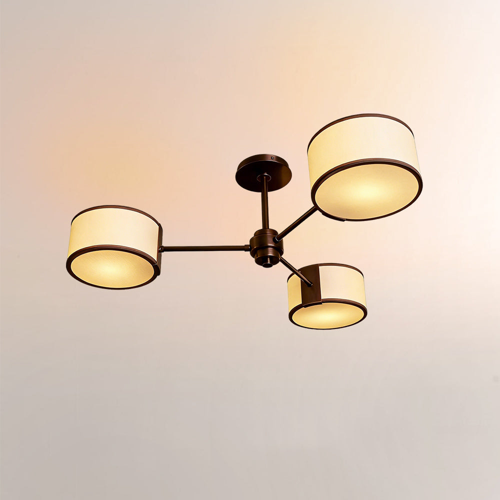 Daphne 3-Light Semi-Flush Mount