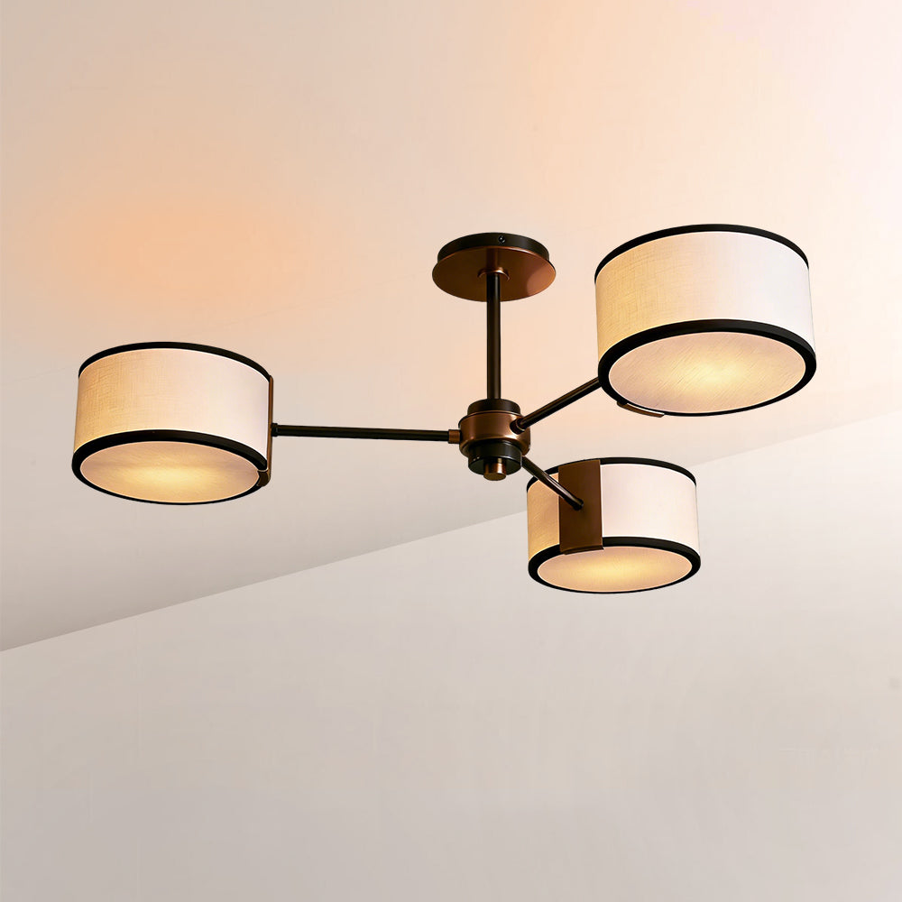 Daphne 3-Light Semi-Flush Mount