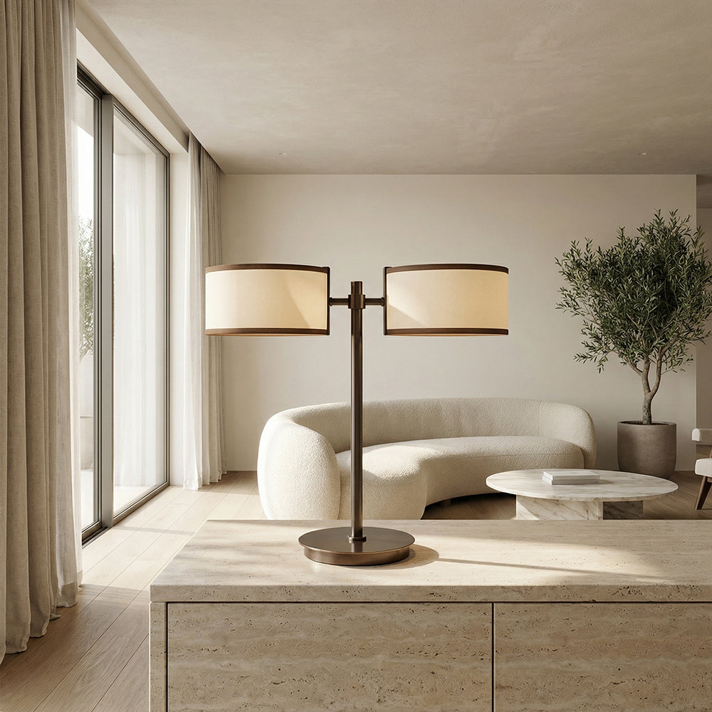 Daphne Dual-Shade Table Lamp