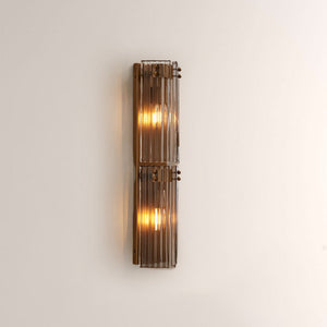 Delsia Fluted Glass Wall Sconce