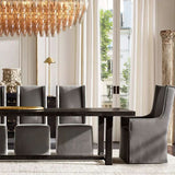 Dezeen Tiered Rectangle Chandelier 74"