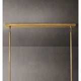 Dezeen Tiered Rectangle Chandelier 74"