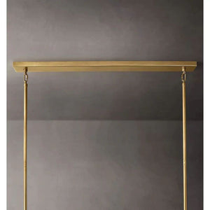 Dezeen Tiered Rectangle Chandelier 74"