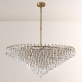 Dezeen Tiered Round Chandelier 61"