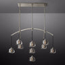 Dimple Linear Chandelier 54"
