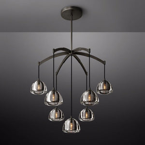 Dimple Round Chandelier 36"