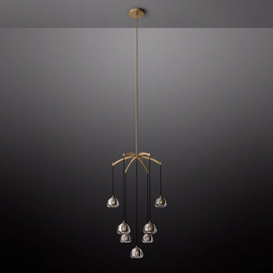 Dimple Round Chandelier 36"