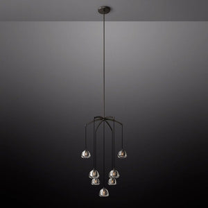 Dimple Round Chandelier 36"