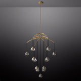 Dimple Round Chandelier 48"