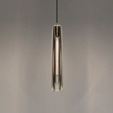 Disnoe Smoky Grey Crystal Pendant Lights