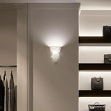 Alabaster Torch Wall Sconce 9"