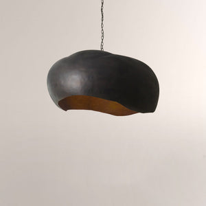 Fino Hammered Metal Dome Pendant