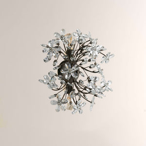 Fiore Crystal Blossom Wall Sconce