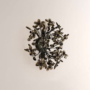 Fiore Crystal Blossom Wall Sconce