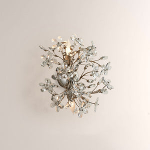 Fiore Crystal Blossom Wall Sconce