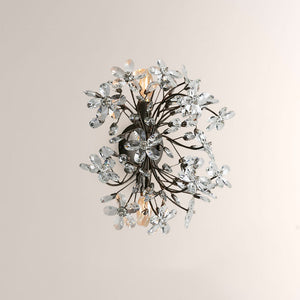 Fiore Crystal Blossom Wall Sconce