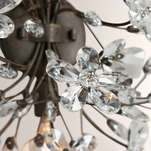 Fiore Crystal Blossom Wall Sconce