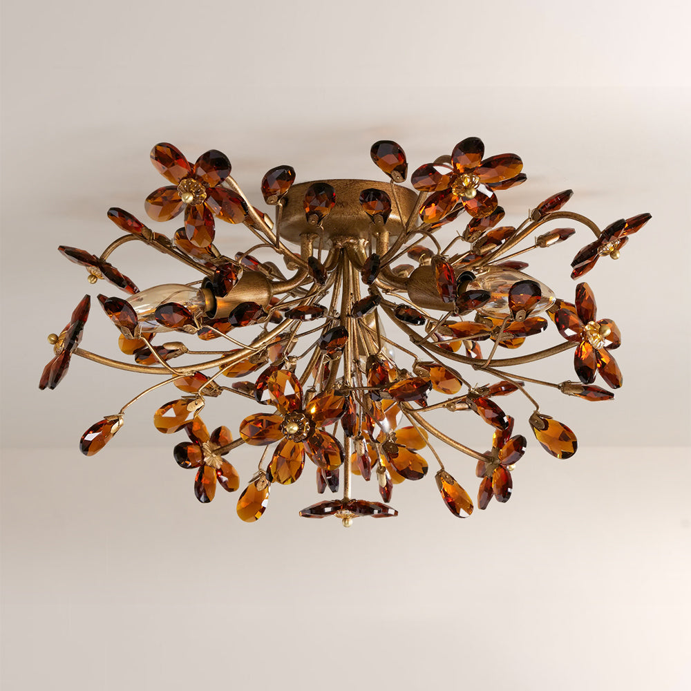 Fiore Crystal Flush Mount