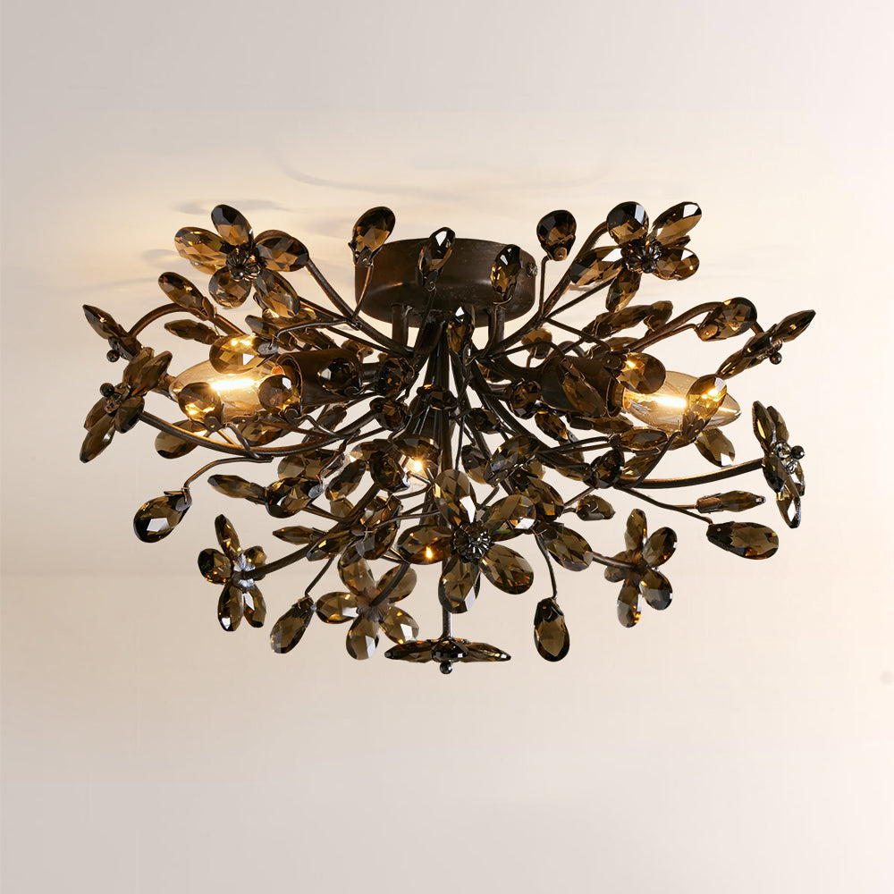 Fiore Crystal Flush Mount