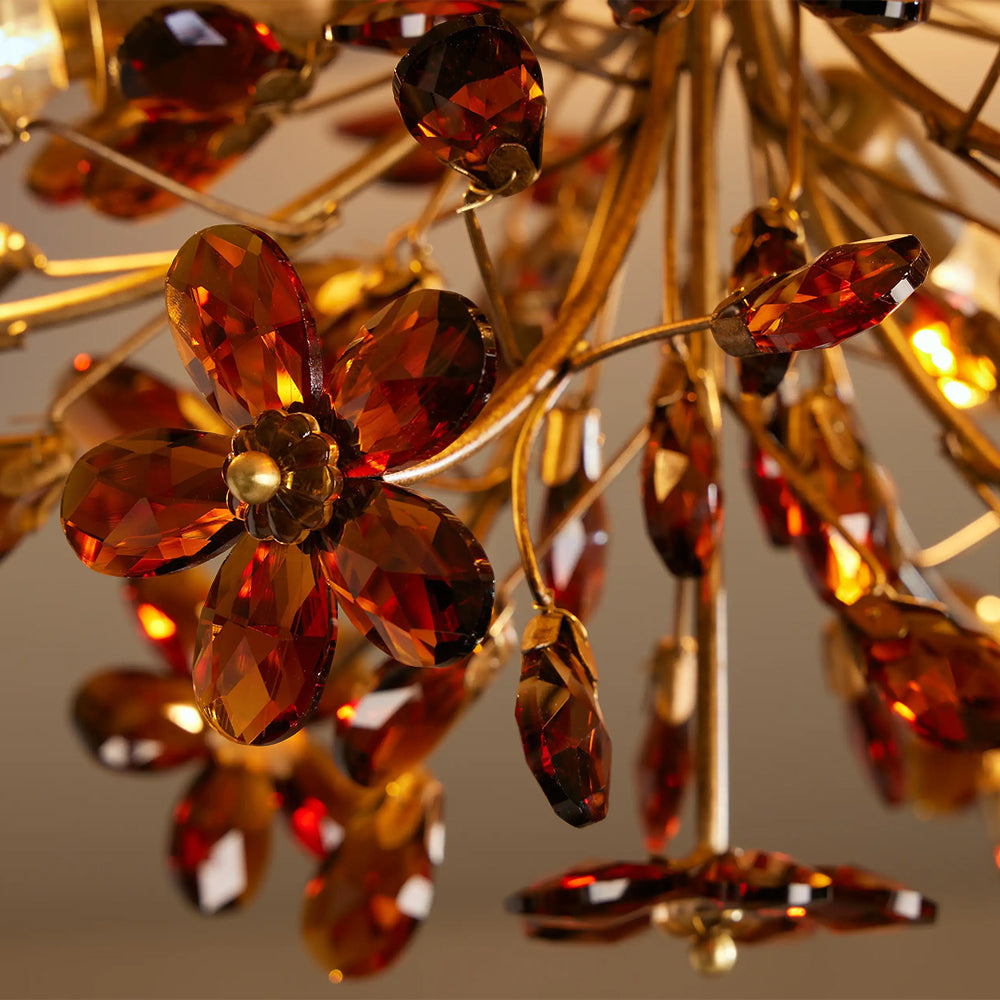 Fiore Crystal Flush Mount