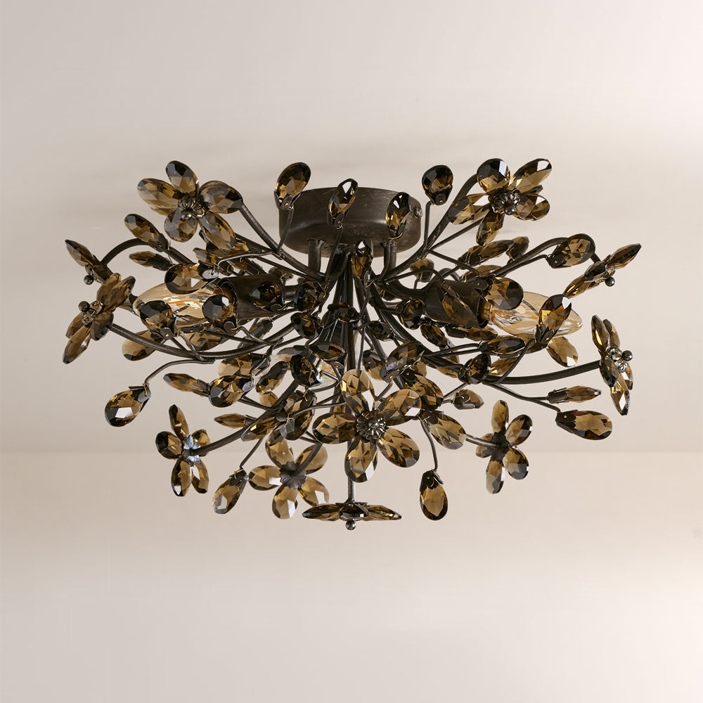 Fiore Crystal Flush Mount