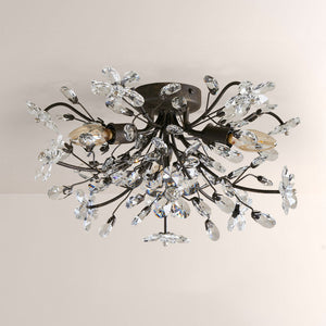 Fiore Crystal Flush Mount