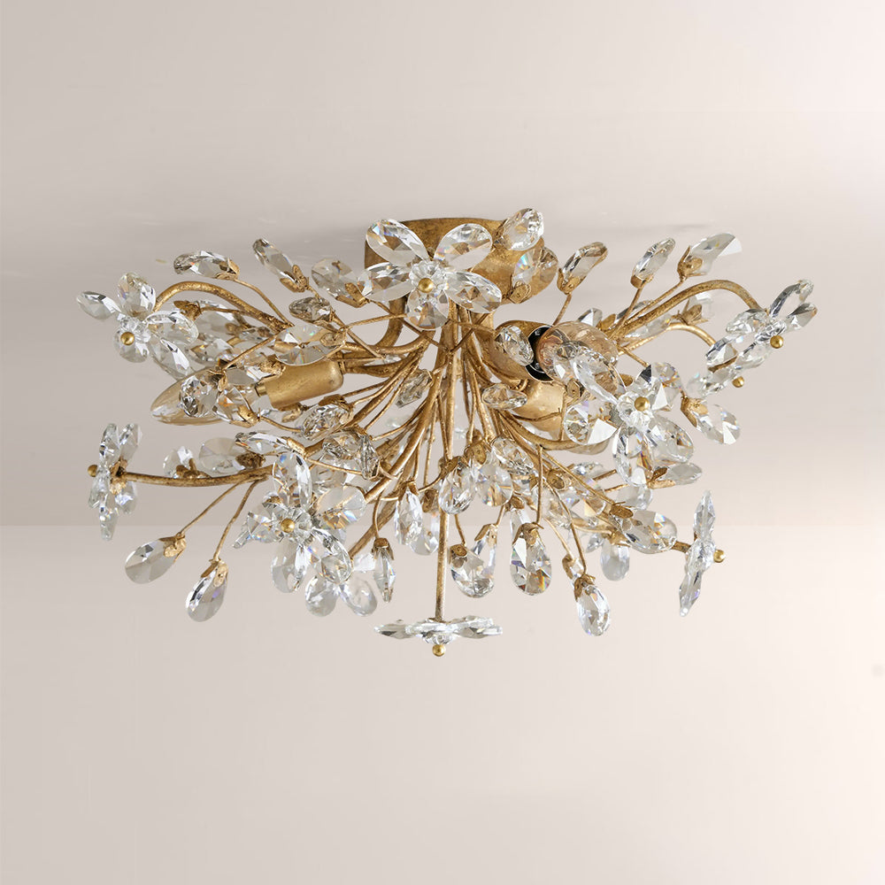 Fiore Crystal Flush Mount