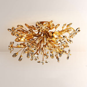 Fiore Crystal Flush Mount