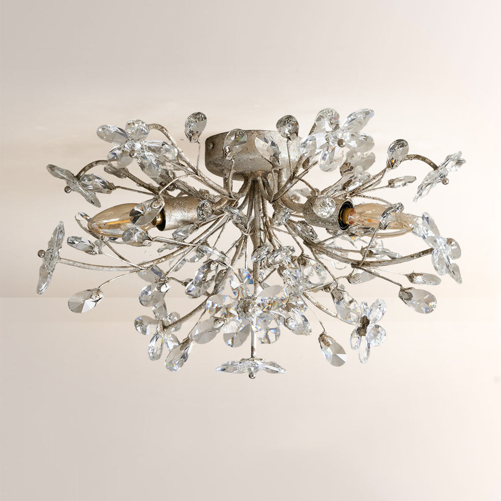 Fiore Crystal Flush Mount
