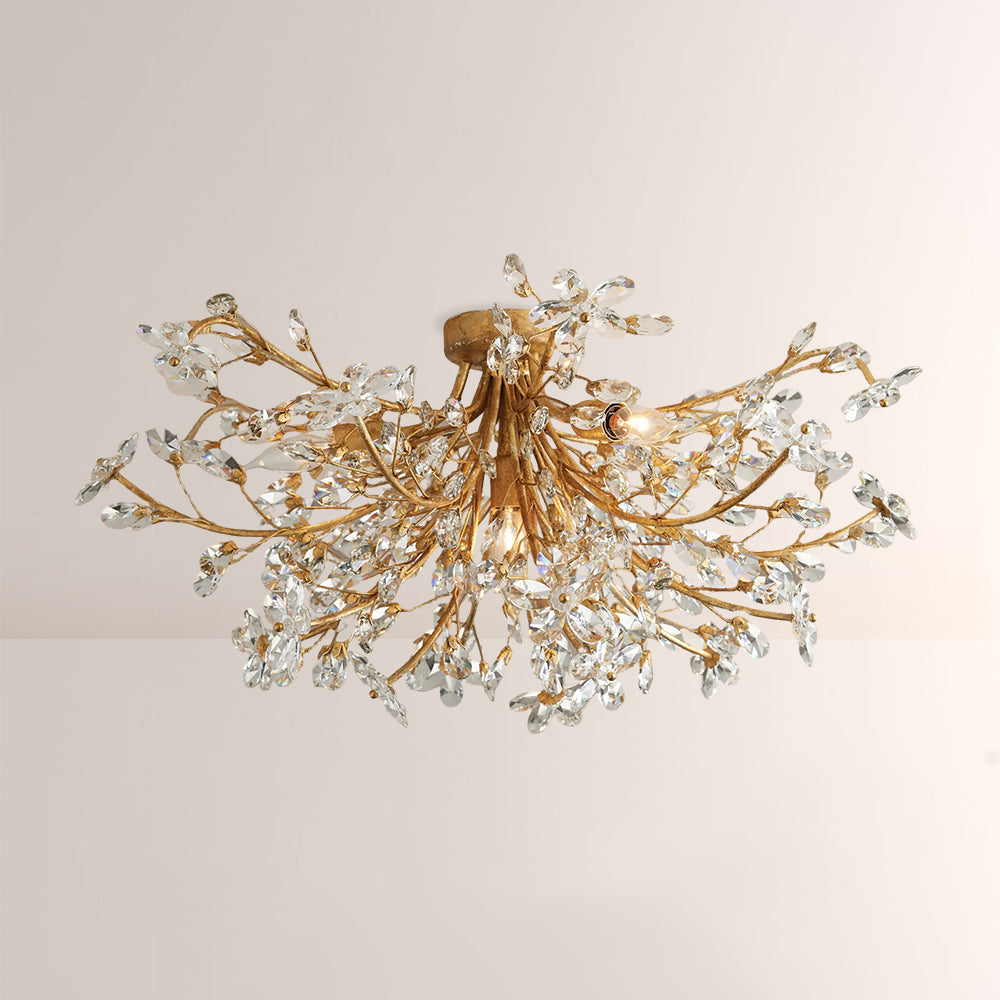 Fiore Crystal Flush Mount