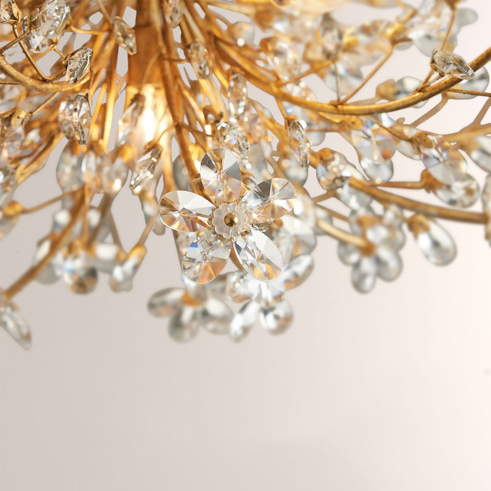 Fiore Crystal Flush Mount