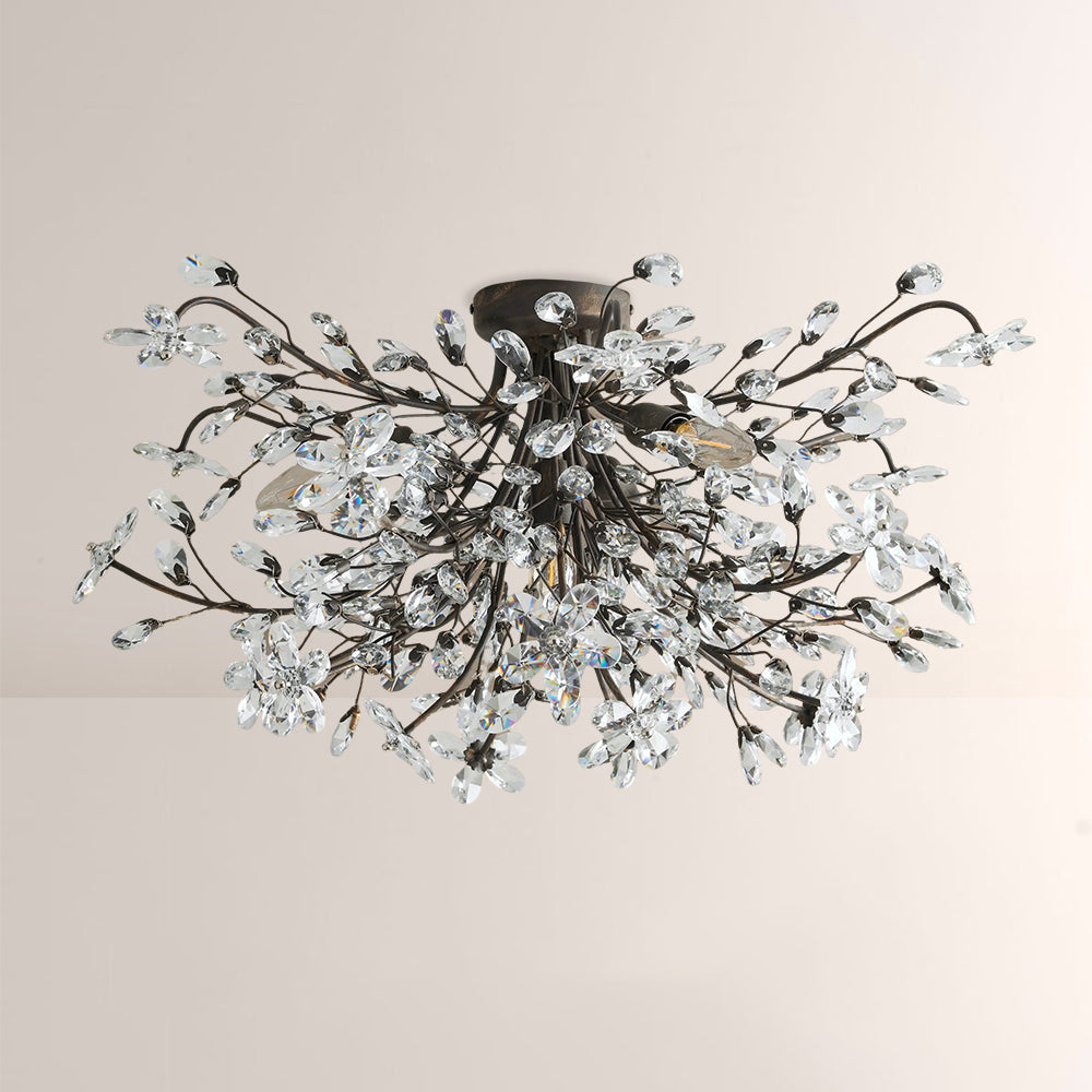 Fiore Crystal Flush Mount