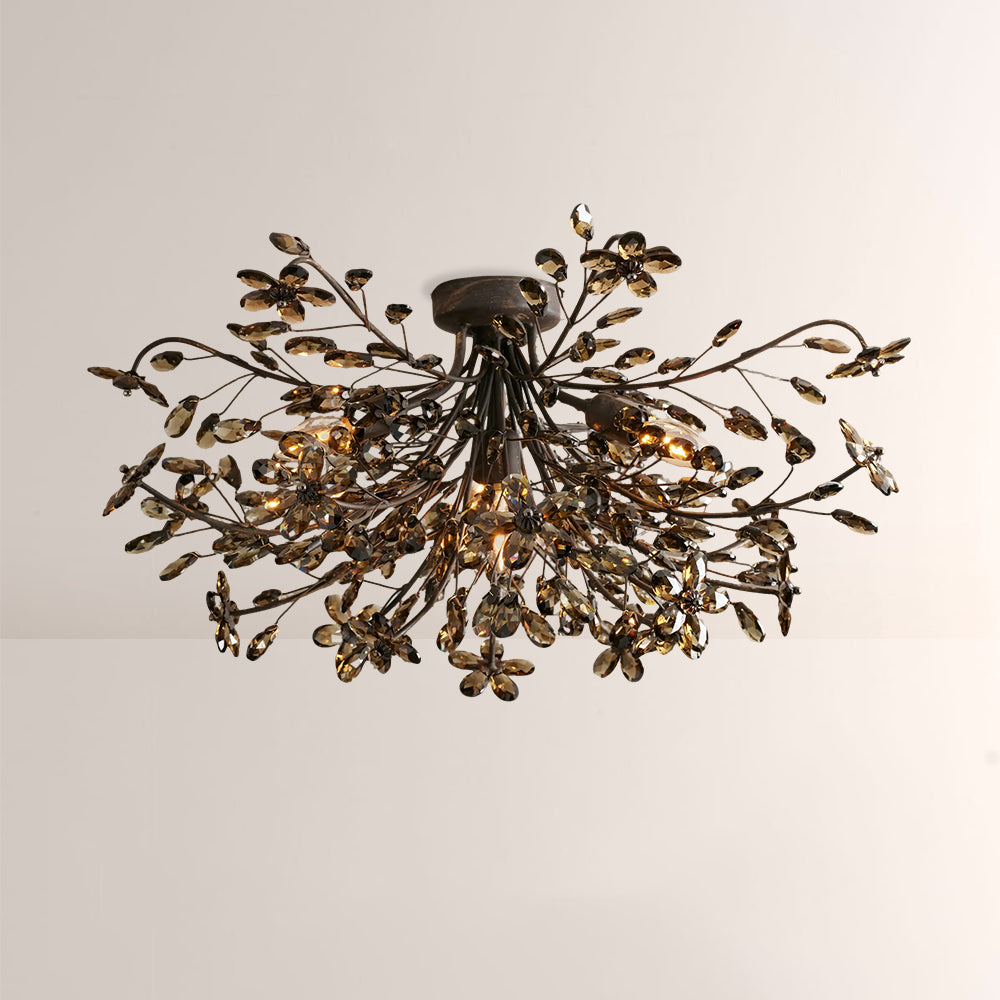 Fiore Crystal Flush Mount
