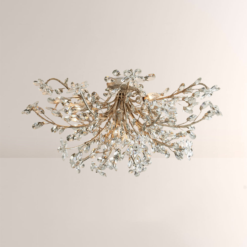 Fiore Crystal Flush Mount