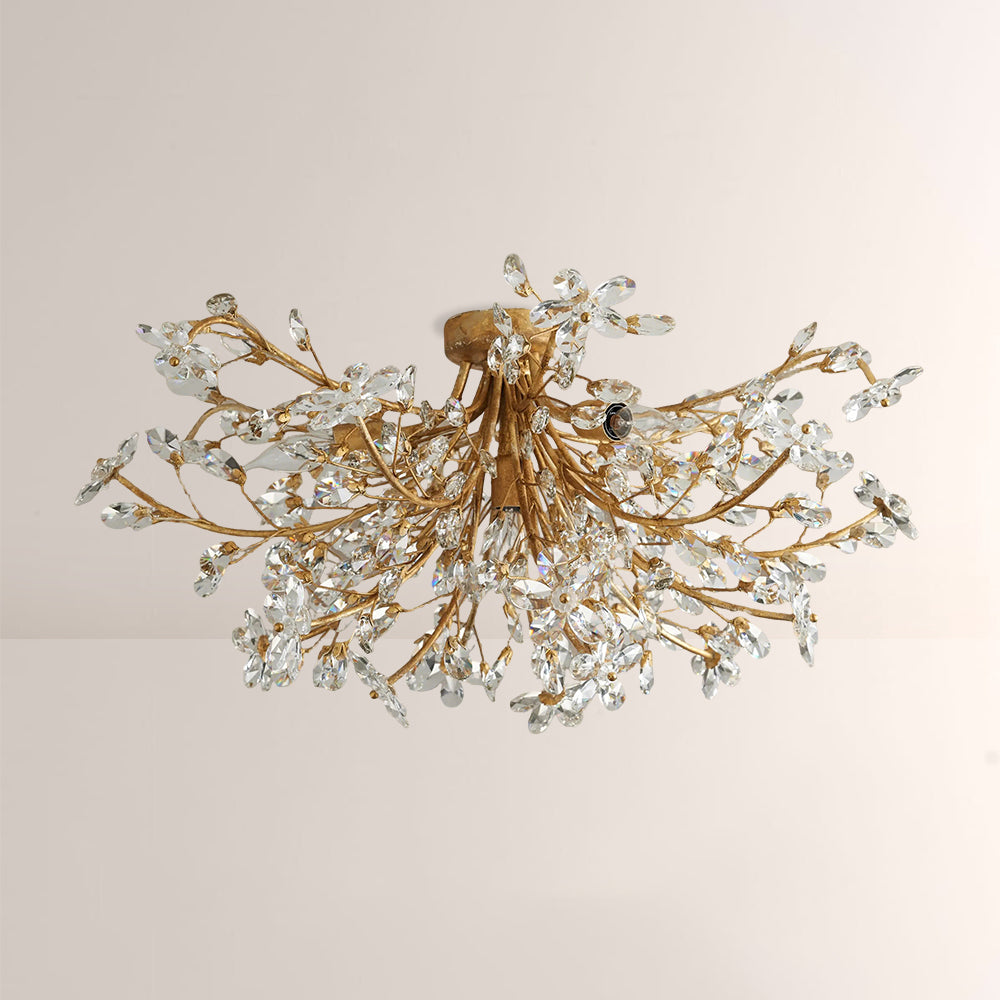 Fiore Crystal Flush Mount