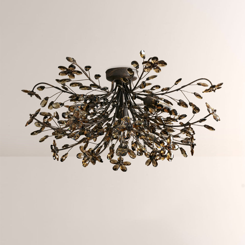 Fiore Crystal Flush Mount