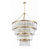 Grant 4-Tier Round Chandelier 40"
