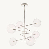 Bubble Globe Mobile 6-Arm Chandelier