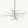 Bubble Globe Mobile 8-Arm Chandelier