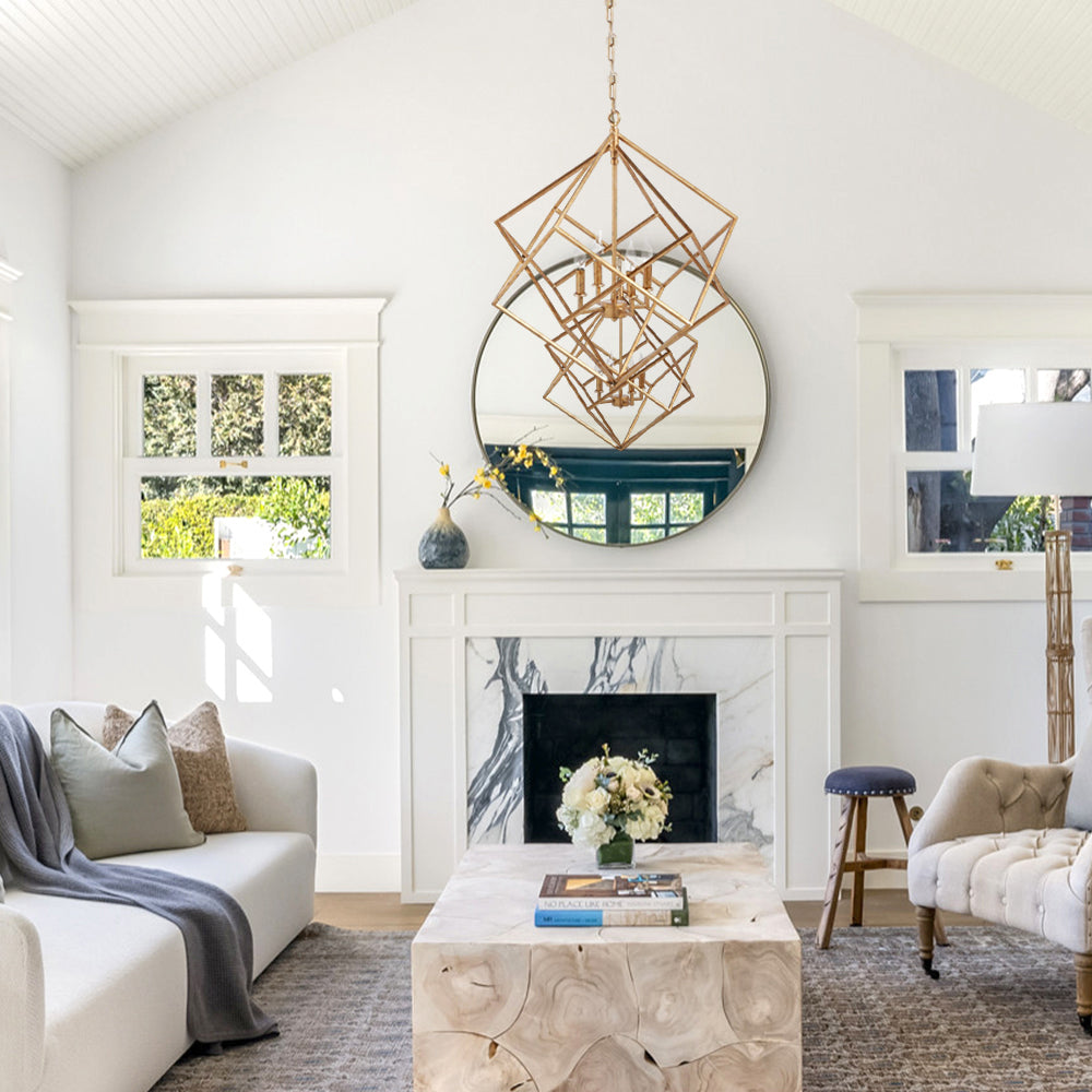 Geode Chandelier  44.25"