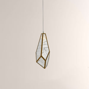 Glara Mirror Round Multi-Drop Pendant